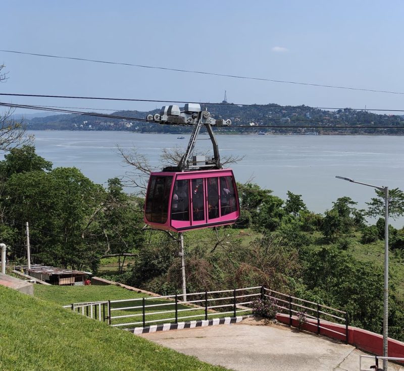 North Guwahati Ropeway Cable Car Terminal