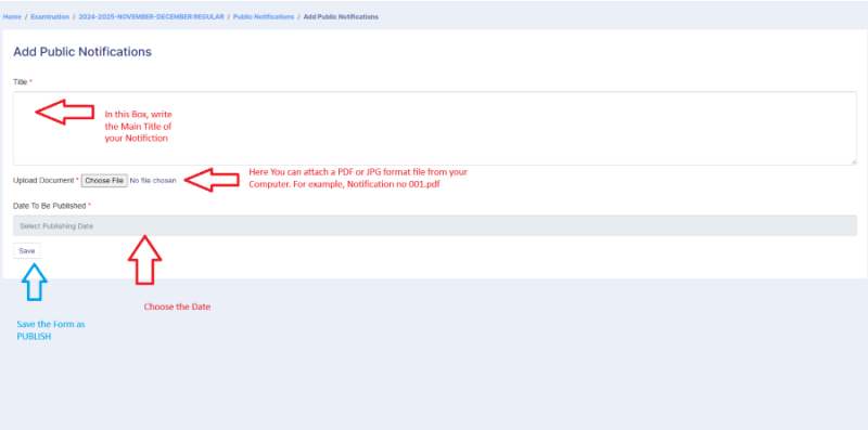 How to Publish a Result in the Samarth Portal