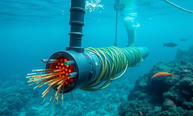 Underwater Communication Cables in Brahmaputra