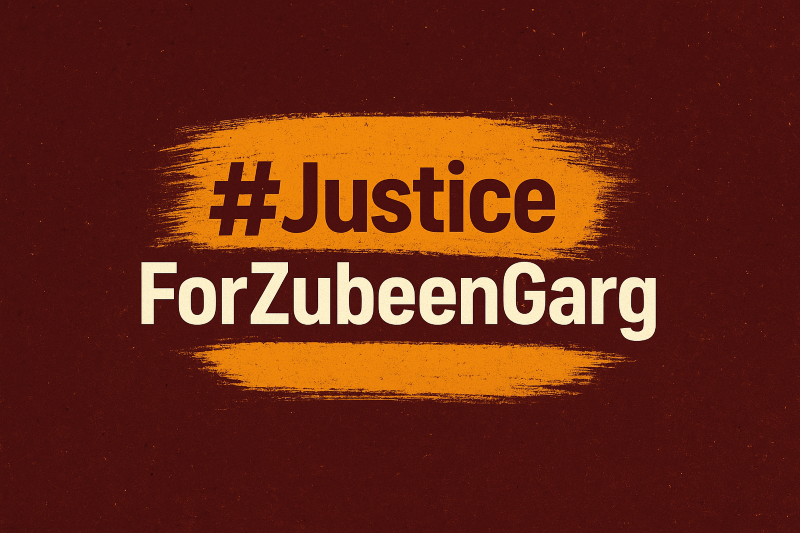 Justice For Zubeen Garg - A Digital Movement in Assam
