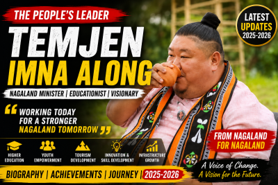 Temjen Imna Along Biography: Nagaland Minister, Latest Updates